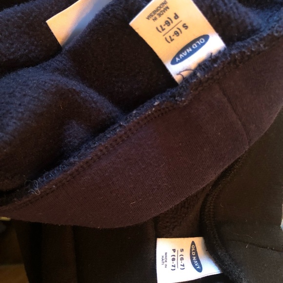 OLD NAVY lined leggings set of 2 - Picture 3 of 3